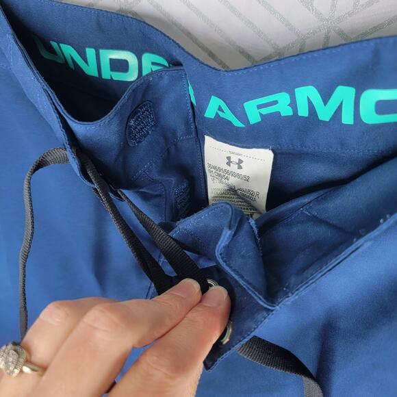 Under Armour Blue Rigid Boardshorts - Picture 8 of 9